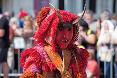 Lisbon, Portekiz - 6 Mayıs 2017: Parade kostüm ve gelenek