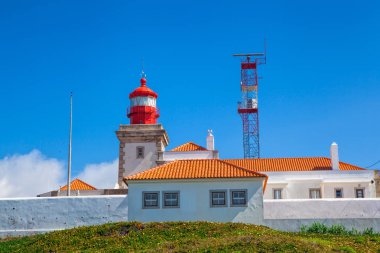 Cabo da Roca, Portekiz, en batı cape devamı, deniz feneri