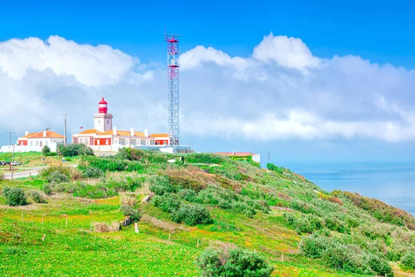 Portugal. Cabo da Roca y el faro —  Fotos de Stock