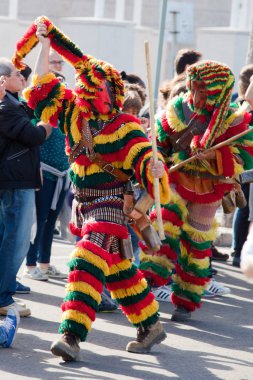 Lisbon, Portekiz - 6 Mayıs 2017: Parade kostüm ve gelenek