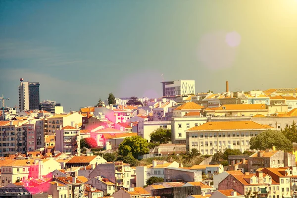 Beautiful view of Lisbon old city, Portugal — Stock Photo, Image