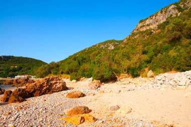 Portinho da Arrabida - Parque doğal da Arrabida Beach'de, 