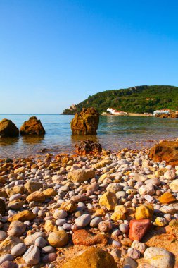 Portinho da Arrabida - Parque doğal da Arrabida Beach'de, 