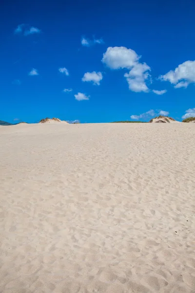 Sand and sky and summer day