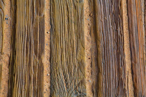 Bruin houten planken. houtstructuur — Stockfoto