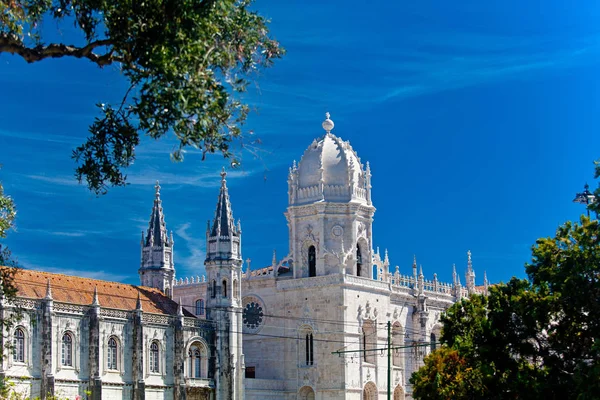 Mosteiro dos Jeronimos (монастир Hieronymites), розташована в на Стокове Фото