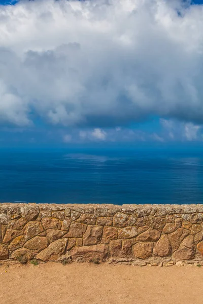 ロカ岬、ヨーロッパ、P の西のポイントから大西洋 — ストック写真