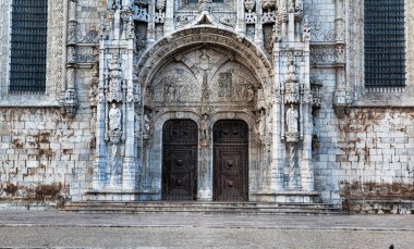 Lizbon, Portekiz Jeronimo Manastırı. UNESCO Dünya Miras s