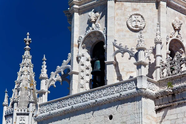 Mosteiro dos Jeronimos (klasztor Hieronymites), usytuowany w — Zdjęcie stockowe