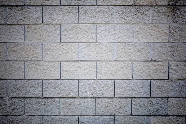 Texture  of concrete block wall background — Stock Photo, Image