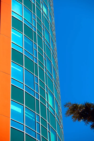 Modern Business buildings with sky background