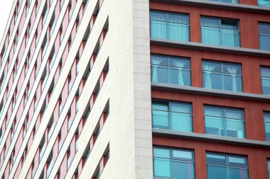 Apartmanın dış - modern ev cephe