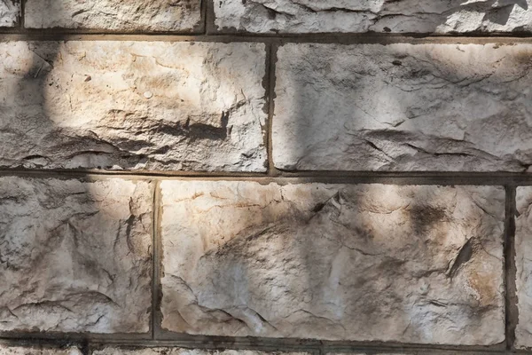 Textura ladrillo decorativo, azulejos de la pared de piedra natural — Foto de Stock