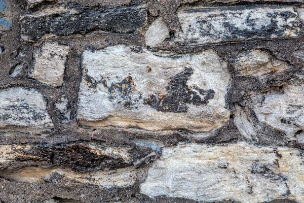 Part of a stone wall, for background or texture — Stock Photo, Image