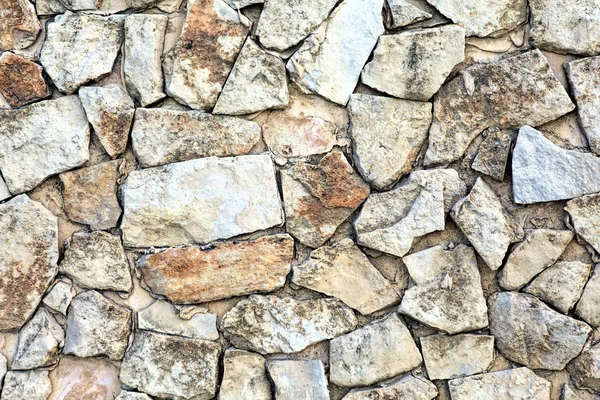 Part of a stone wall, for background or texture — Stock Photo, Image