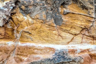 bir taş duvarın parçası, arkaplan ya da doku için