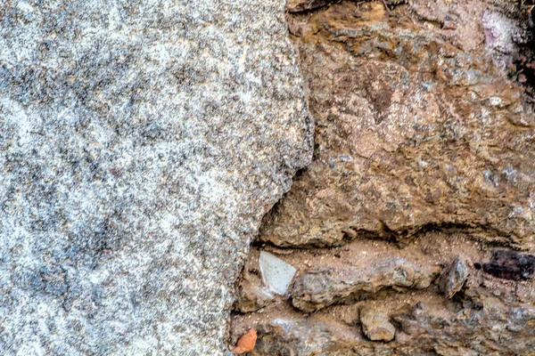 Parte de uma parede de pedra, para fundo ou textura — Fotografia de Stock