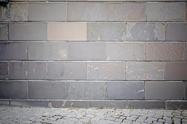 Textura de fundo da parede bloco de concreto — Fotografia de Stock