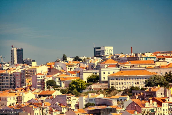 Beautiful view of Lisbon old city, Portugal — Stock Photo, Image