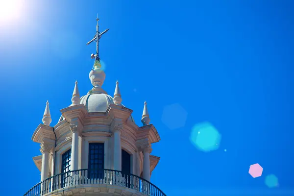 Nemzeti Pantheon - templom a Santa Engracia Lisszabonban, Portuga — Stock Fotó