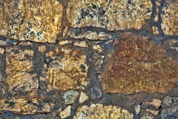 Parte de una pared de piedra, para fondo o textura . — Foto de Stock