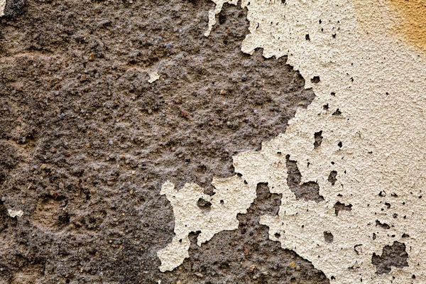 Detail loupání natřené zdi. Staré malované zdi textury jako ba — Stock fotografie