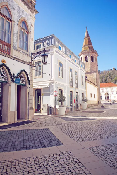 Tomar, Portugal 18-02-2018: Tomar city center, Santarem District — Stock Photo, Image
