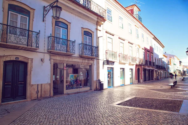 Tomar, Portugal 18-02-2018: Tomar city center, Santarem District — Stock fotografie