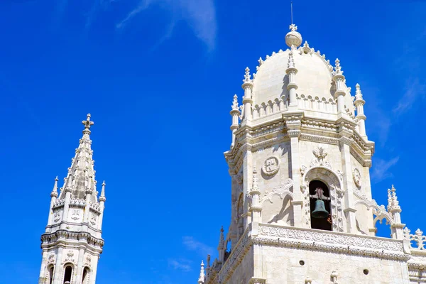 A Jeronimos kolostor és a Hieronymites kolostor található — Stock Fotó