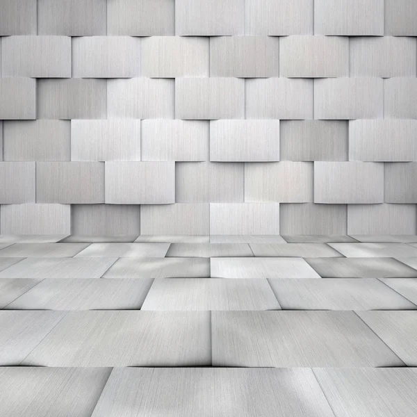 Alumínio Tiled Room — Fotografia de Stock