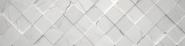 Wide Tiled Marble Backdrop — Stock Photo, Image