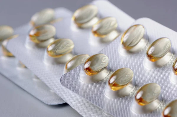 Pills in Blister Pack — Stock Photo, Image