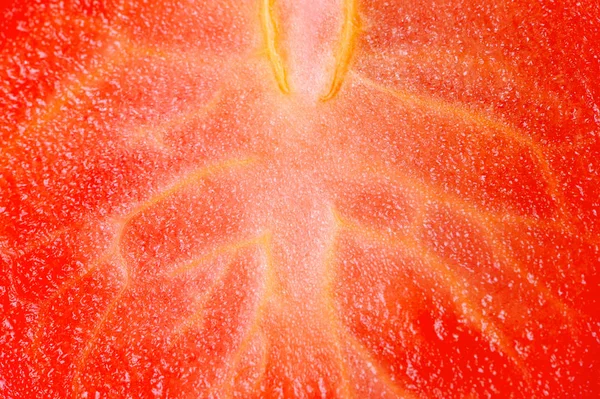 Tomato flesh Macro — Stock Photo, Image