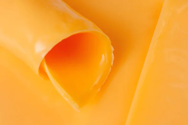 Yellow Processed Cheese — Stock Photo, Image