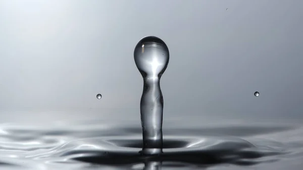 Макрос краплі води — стокове фото