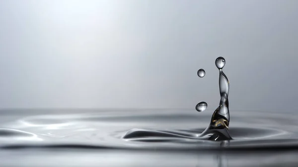 Bela água respingo — Fotografia de Stock