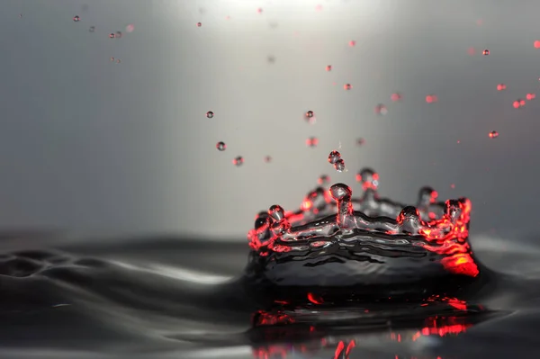 Dark Water Splash — Stock Photo, Image