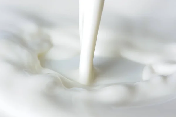 Pouring Milk Background — Stock Photo, Image