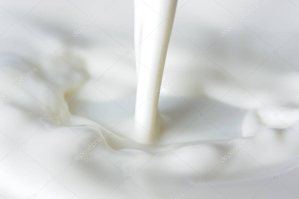 Pouring Milk Background