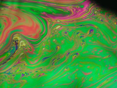 güzel psychedelic soyutlama - sabun filmleri girişim