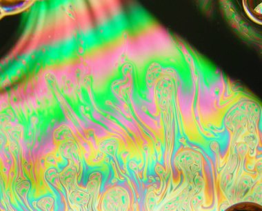 güzel psychedelic soyutlama - sabun filmleri girişim