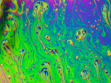 güzel psychedelic soyutlama - sabun filmleri girişim