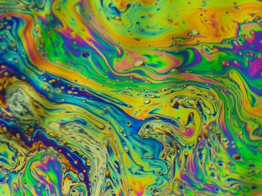 güzel psychedelic soyutlama - sabun filmleri girişim