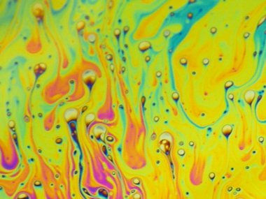 güzel psychedelic soyutlama - sabun filmleri girişim