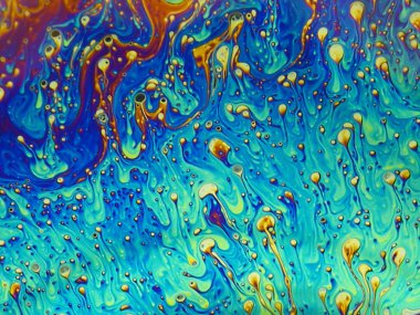 güzel psychedelic soyutlama - sabun filmleri girişim