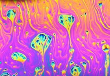 güzel psychedelic soyutlama - sabun filmleri girişim