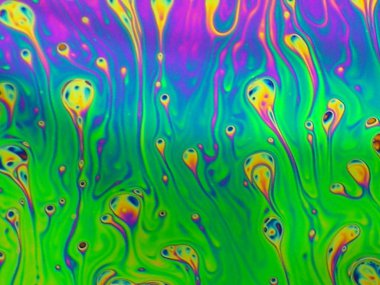 güzel psychedelic soyutlama - sabun filmleri girişim