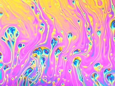 güzel psychedelic soyutlama - sabun filmleri girişim