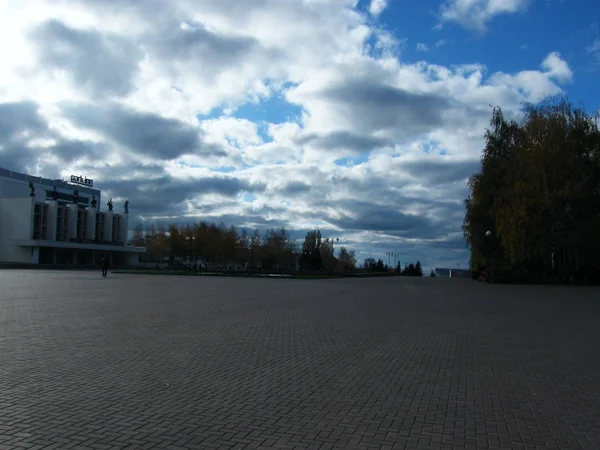イジェフスク市中央部 — ストック写真