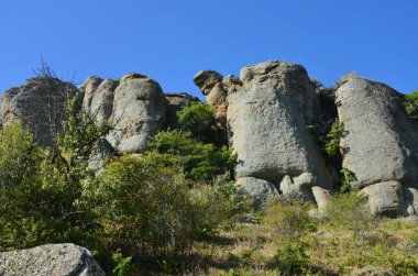 Kırım yarımadasındaki Taş Hayalet Vadisi